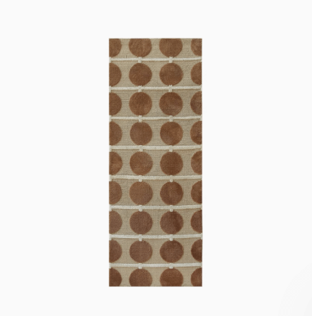 พรม MJhomedesigns Bedside Carpet 69 60x160 ซม. น้ำตาล_0